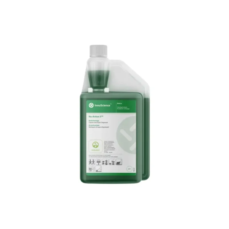 Nu-Action 3 น้ำยาขจัดคราบไขมันที่เกาะติดแน่นได้ทุกพื้นผิว 900 มล.ไม่ทำลายพื้นผิววัสดุ พร้อมส่ง