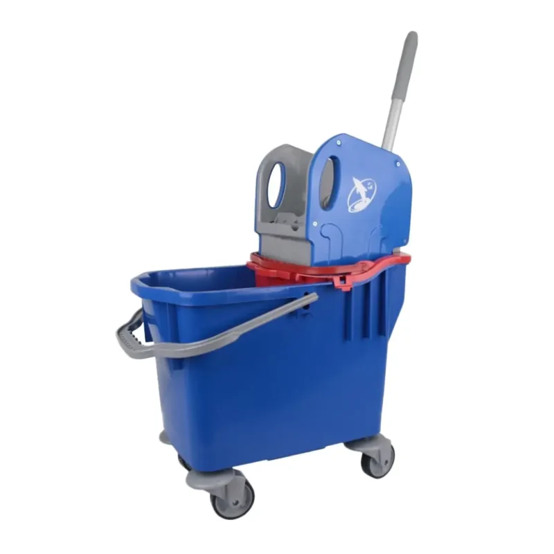 ถังบีบม็อบ สีน้ำเงิน 25 ลิตร รับประกัน 1 ปี STE25D-ERGO  DOUBLE BUCKET