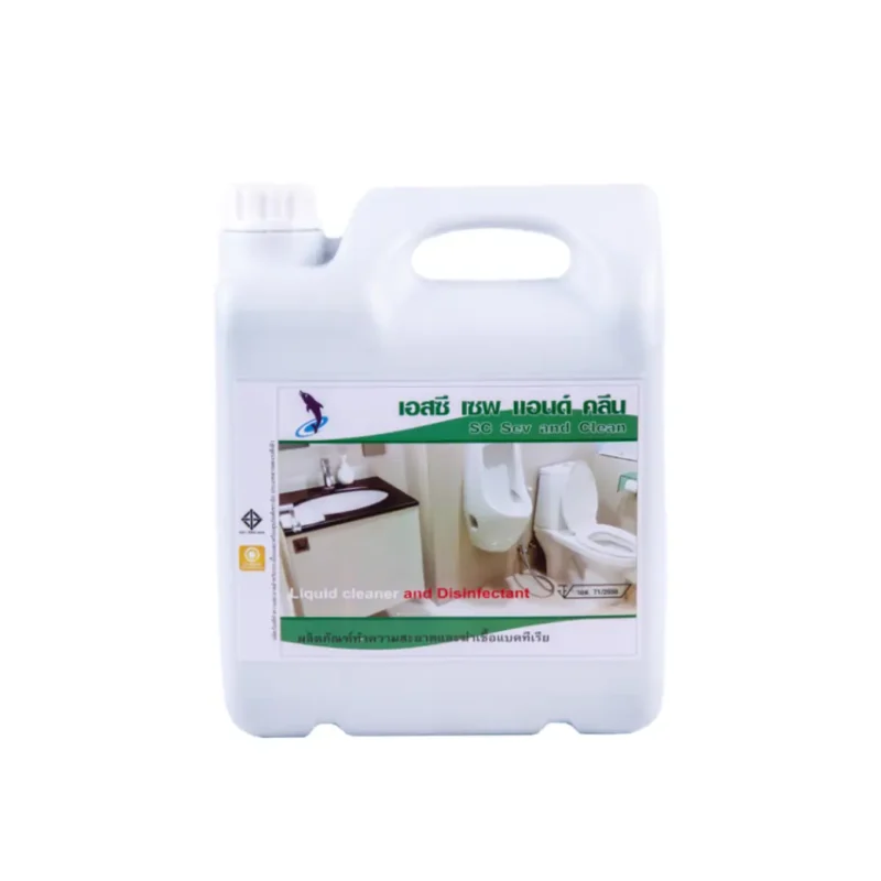 เอสซี เซฟ แอนด์ คลีนน้ำยาทำความสะอาดสูตรฆ่าเชื้อ ขนาด 5 ลิตร