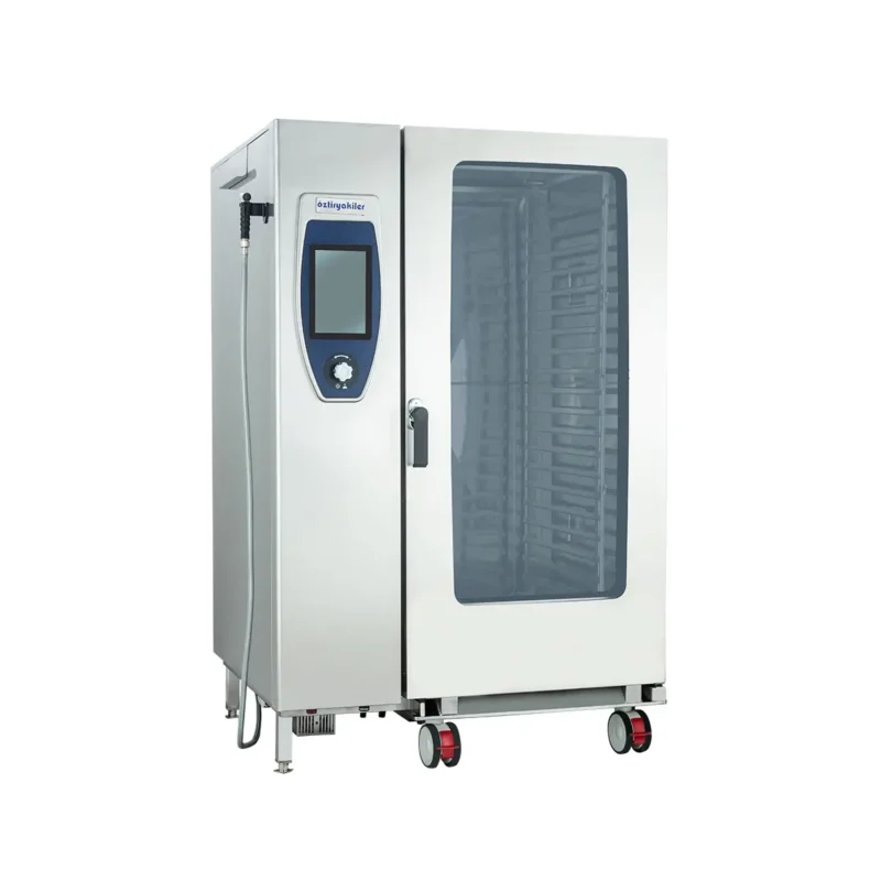 Combi Oven 20 ชั้น OZTI เตาอบคอมบิไฟฟ้า สำหรับโรงแรม ครัวกลาง และโรงงานผลิตอาหาร