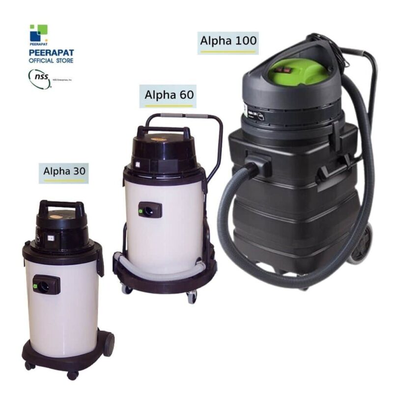 NSS เครื่องดูดฝุ่น-ดูดน้ำ รุ่น Alpha  60 แข็งแรง ทนทาน เคลื่อนย้ายง่าย