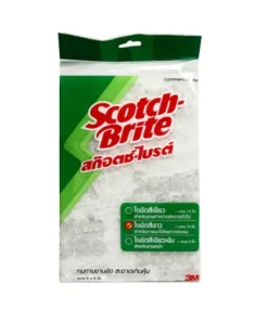 สก๊อตซ์ไบรต์สีขาว #98 (6"x9") 120 แผ่น/กล่อง