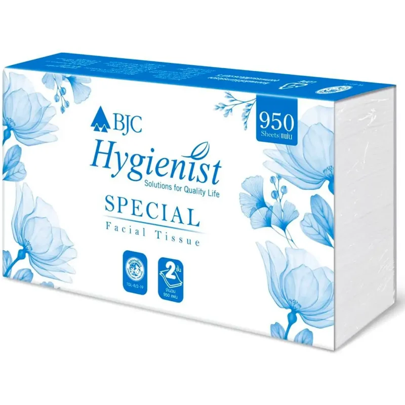 กระดาษเช็ดหน้า บีเจซี สเปเชียล 950 แผ่นยาว 2 ชั้น รุ่น BH023395