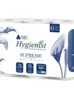 กระดาษชำระม้วนเล็ก BJC ซูพรีม 6 ม้วน รุ่น BH012306