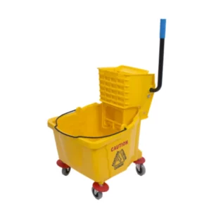 CSP 040 SINGLE MOP WRINGER TROLLEY YELLOW / ถังบีบม็อบ 36 ลิตร