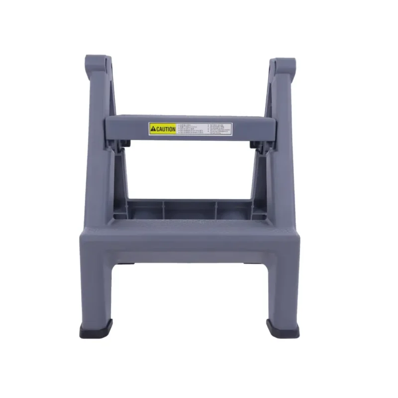 TRUST6932-TWO - STEP FOLDING STEPSTOOLS บันได 2 ขั้นพับได้ สีเทาเข้ม