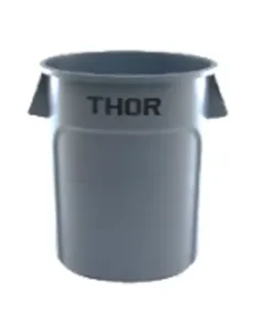 TRUST1013GY-THOR 121L ROUND CONTAINER GREY / ถังพลาสติก 121 ลิตร สีเทา