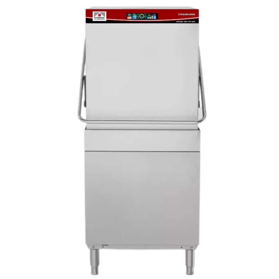 เครื่องล้างจาน STEWARD M50E แบบ Under Counter สำหรับร้านอาหารและคาเฟ่